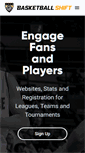 Mobile Screenshot of basketballshift.com